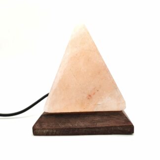 lampe de sel de l'himalaya pyramide