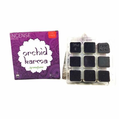 Brique d'encens Orchidée Karma 40g Aromafume – Image 3