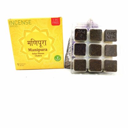 Brique d'encens 3eme Chakra Manipura 40g Aromafume – Image 3