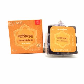 Brique d'encens 2eme Chakra Svadisthana 40g Aromafume