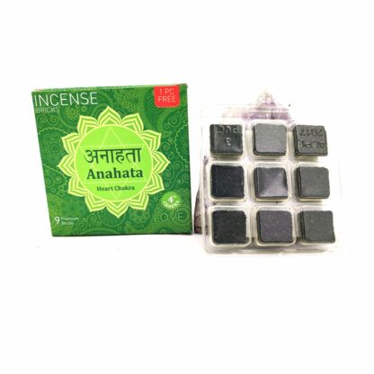 Brique d'encens 4eme Chakras Anahata 40g Aromafume – Image 3