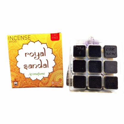 Brique d'encens Santal Royal 40g Aromafume – Image 3