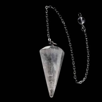 pendule divinatoire cristal roche