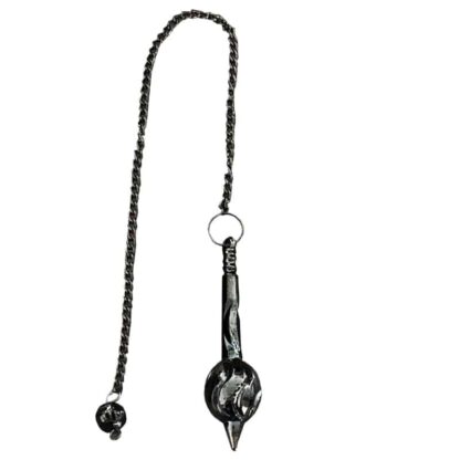 Pendule Métal Noir type Isis – Image 2
