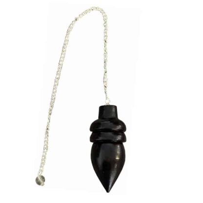 Pendule Goutte en Bois de Rose – Image 2