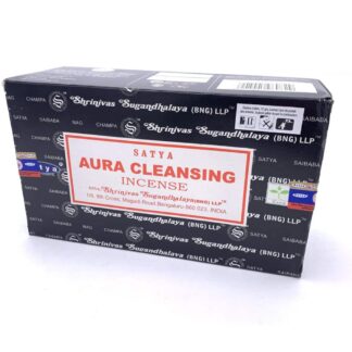 12 x Encens Satya Nettoyage de l'Aura 15 g