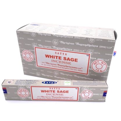 Boite encens satya white sage