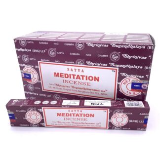 12 x Encens Satya Méditation 15g