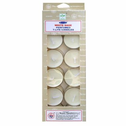 12 x bougie chauffe-plat Satya Sauge Blanche