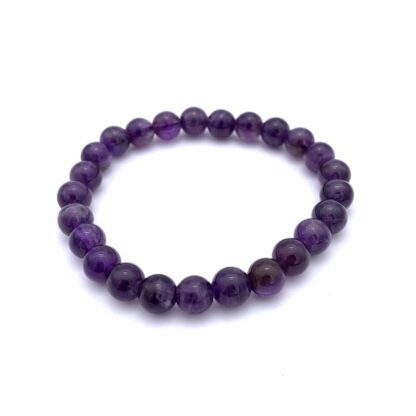 bracelet perle amethyste