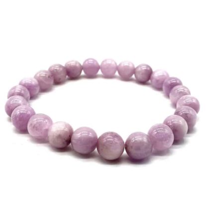 Bracelet Kunzite Perles 8 mm