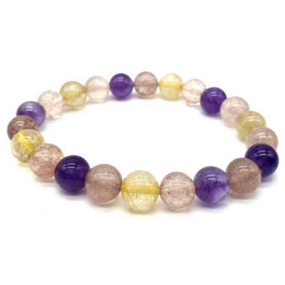 Bracelet Super Seven Perles 8mm