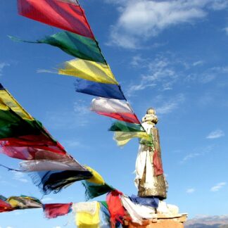 Drapeaux de prières tibétains