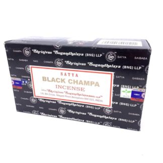 12 x Encens Satya Black Champa 15g