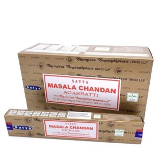 12 x Encens Satya Masala Chandan 15g