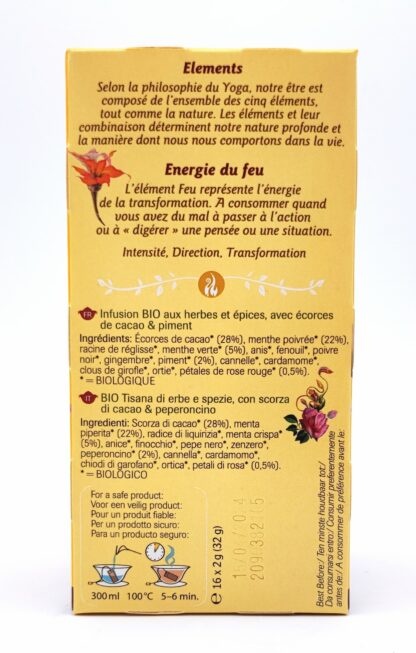 Infusion Ayurvédique BIO Shoti Maa Energie Du Feu – Image 2
