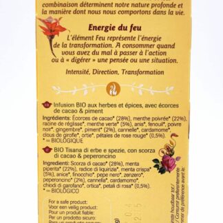 Infusion Ayurvédique BIO Shoti Maa Energie Du Feu