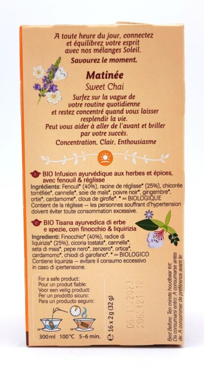 Infusion Ayurvédique BIO Shoti Maa Matinée – Image 2