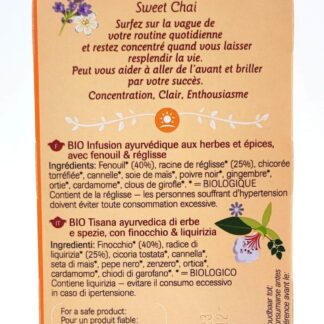 Infusion Ayurvédique BIO Shoti Maa Matinée