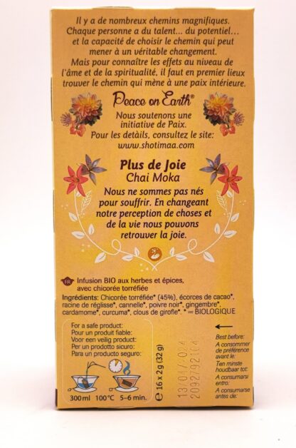Infusion Ayurvédique BIO Shoti Maa Plus De Joie – Image 2