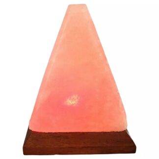 Mini Lampe de Sel de l'Himalaya USB 1kg Pyramide