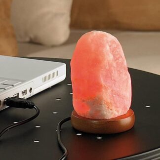 Mini lampe de sel de l'Himalaya USB 1kg -