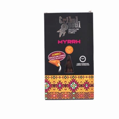 Encens Cônes Backflow XL Tribal Soul Myrrhe