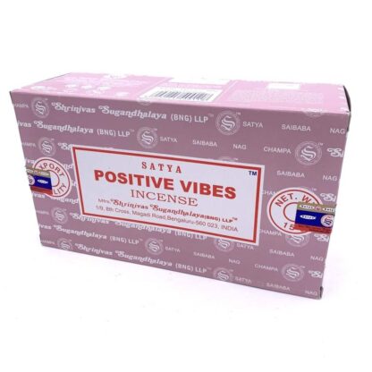 12 x Encens Satya Vibrations positives 15 g